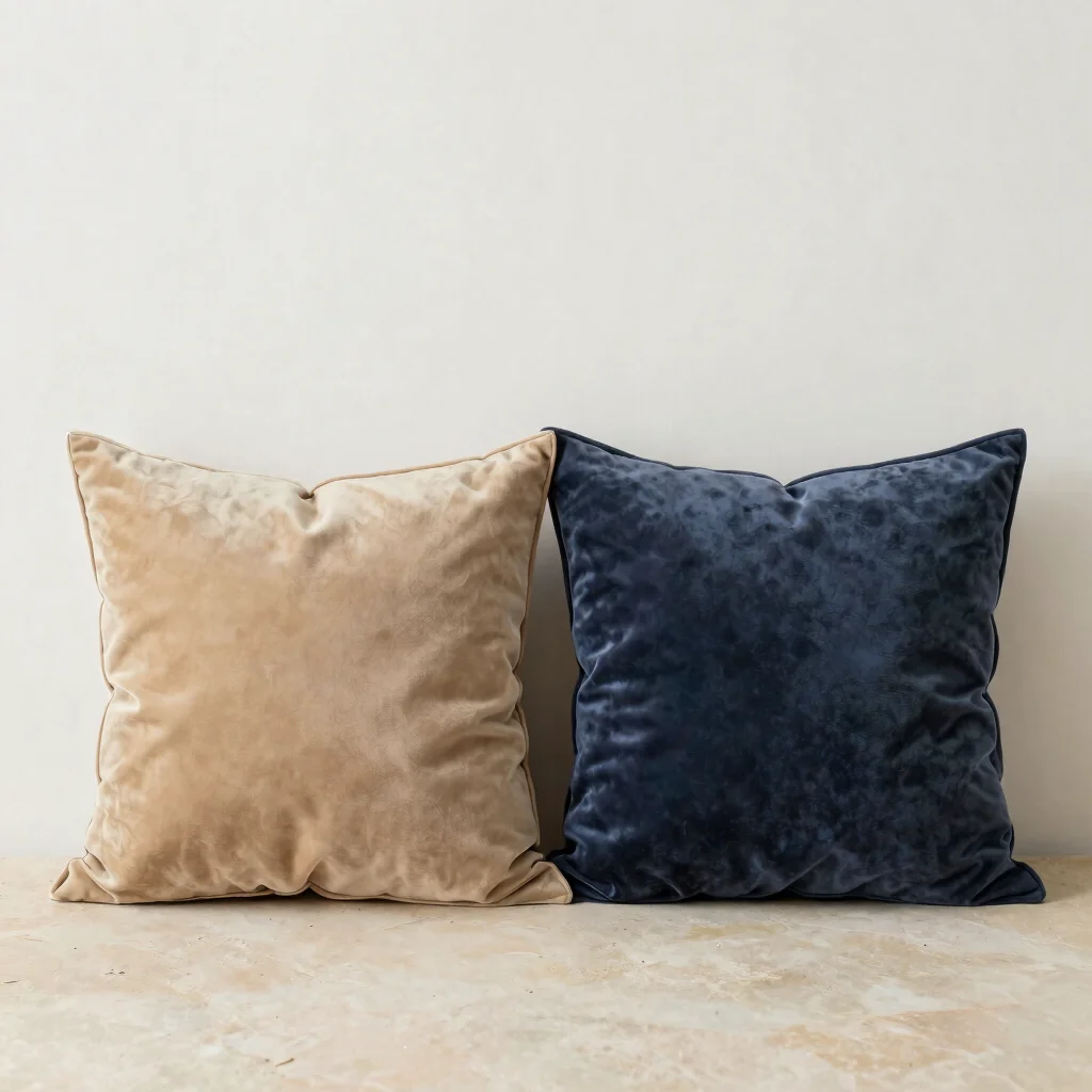 Velvet Cushion Pair
